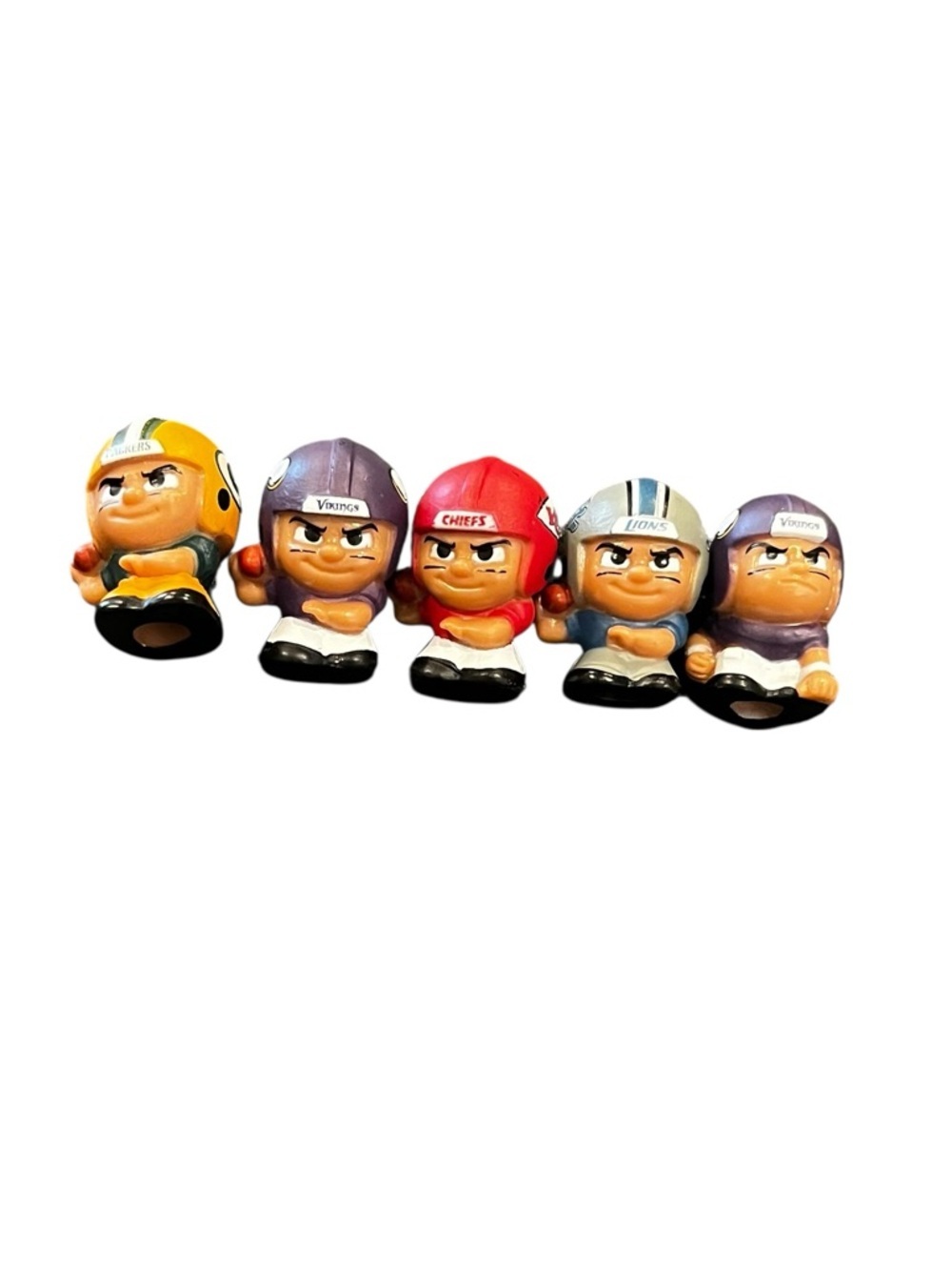 NFL TeenyMates Lot of 5 mini football figures